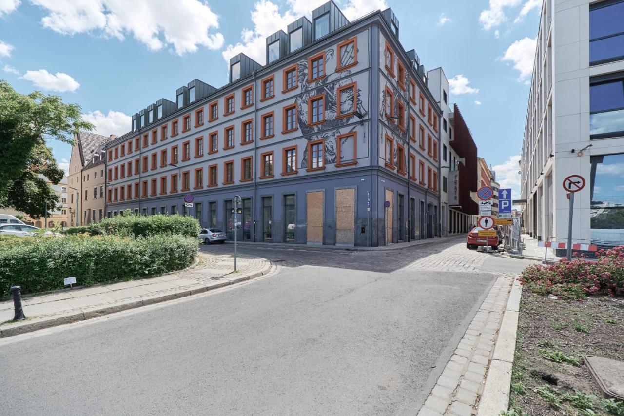 City Center Studio Wroclaw By Noclegi Renters Bagian luar foto